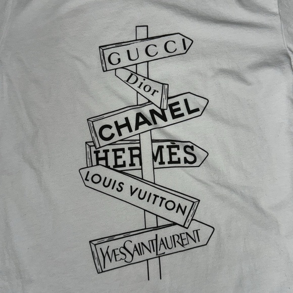 Fashion Designer Street Sign TShirt by AlwaysStylish Mama - Size Small - Picture 2 of 7